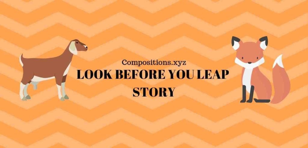 short story proverb look before you leap