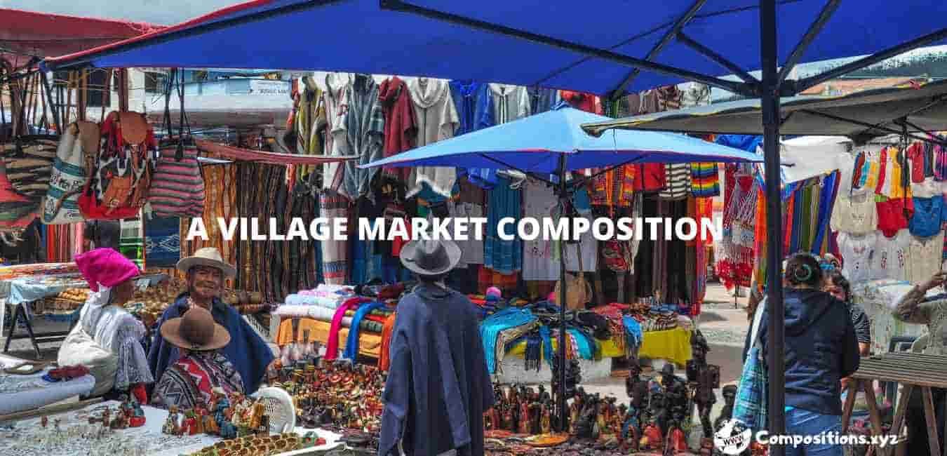 A Village Market Essay & Paragraph For All level Students | Ontaheen